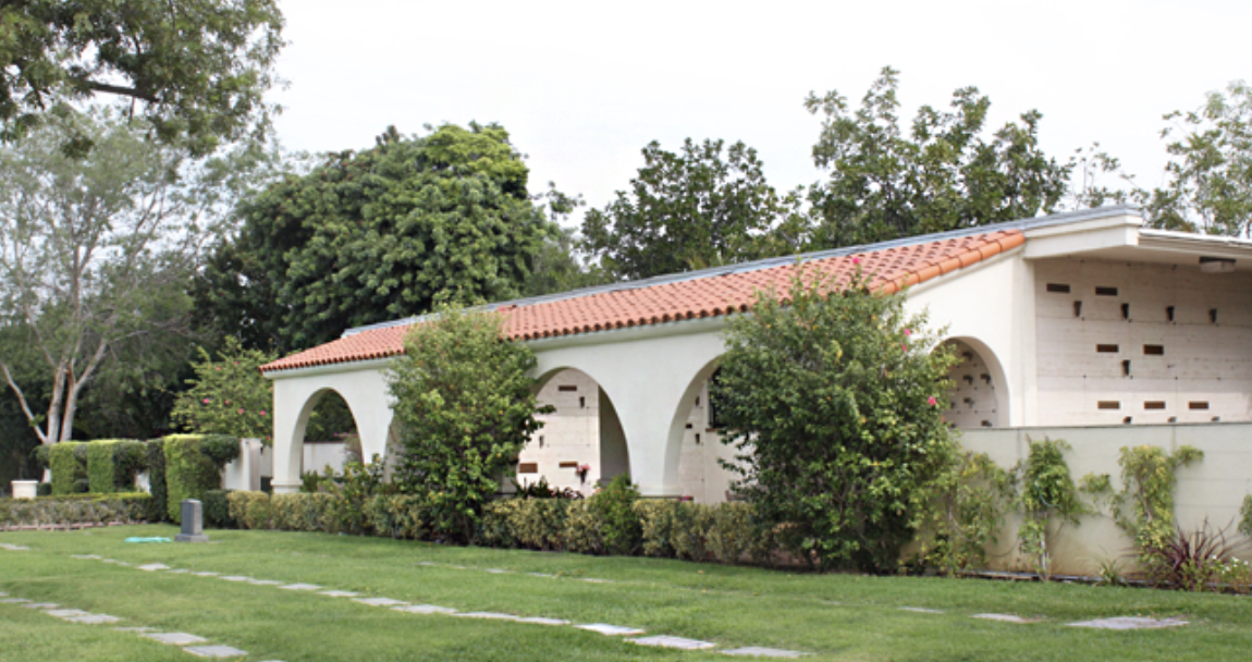 Spanish-style mausoleum